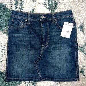 We The Free Denim Skirt